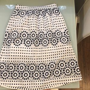 Andrea Moore Flower Lace Skirt